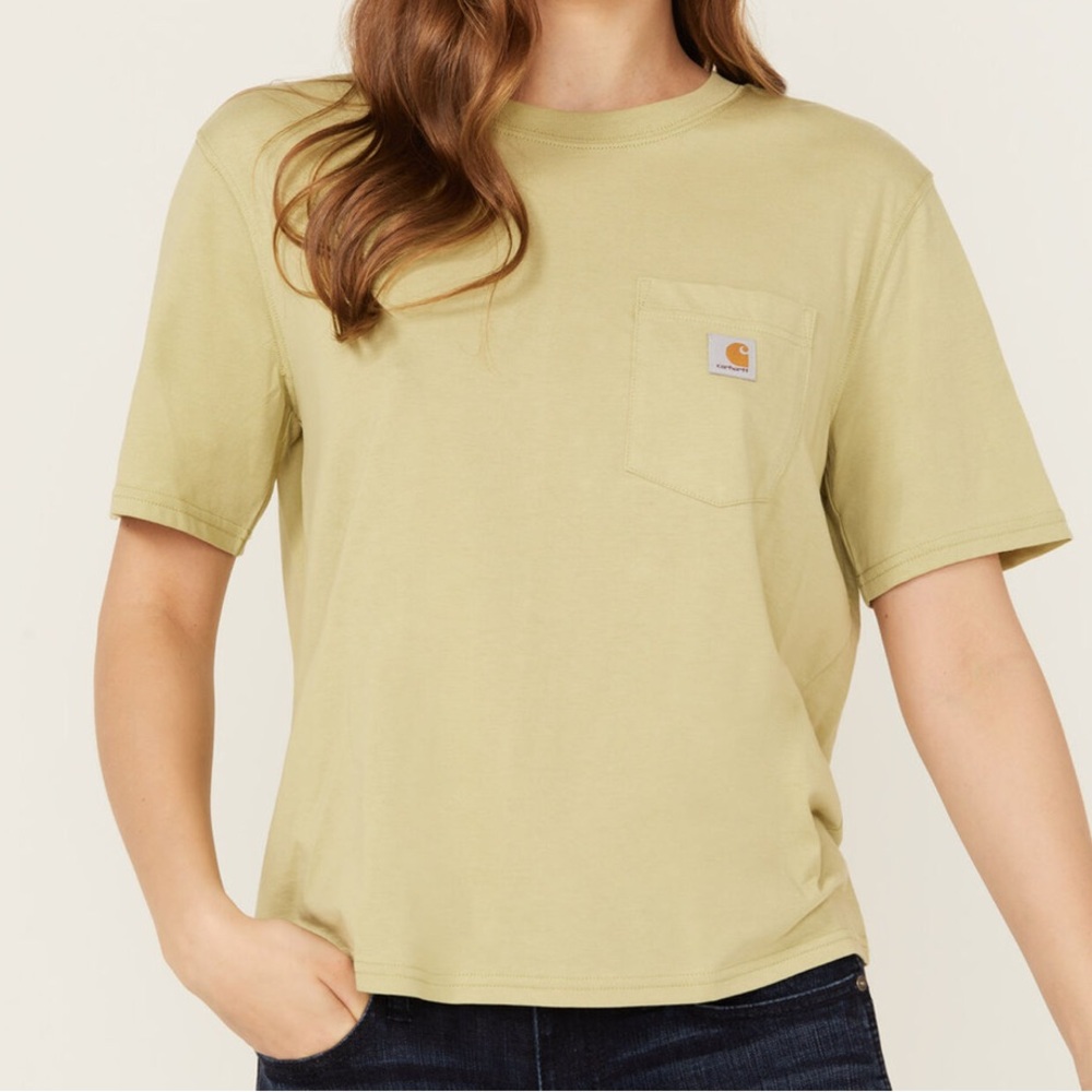 Carhartt Loose Fit Short Sleeve T-Shirt S 4-6 Green